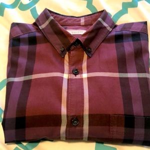 Mens authentic Burberry shirt.
